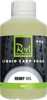 Rod Hutchinson Hemp Seed Oil Liquid Carp Food 500ml